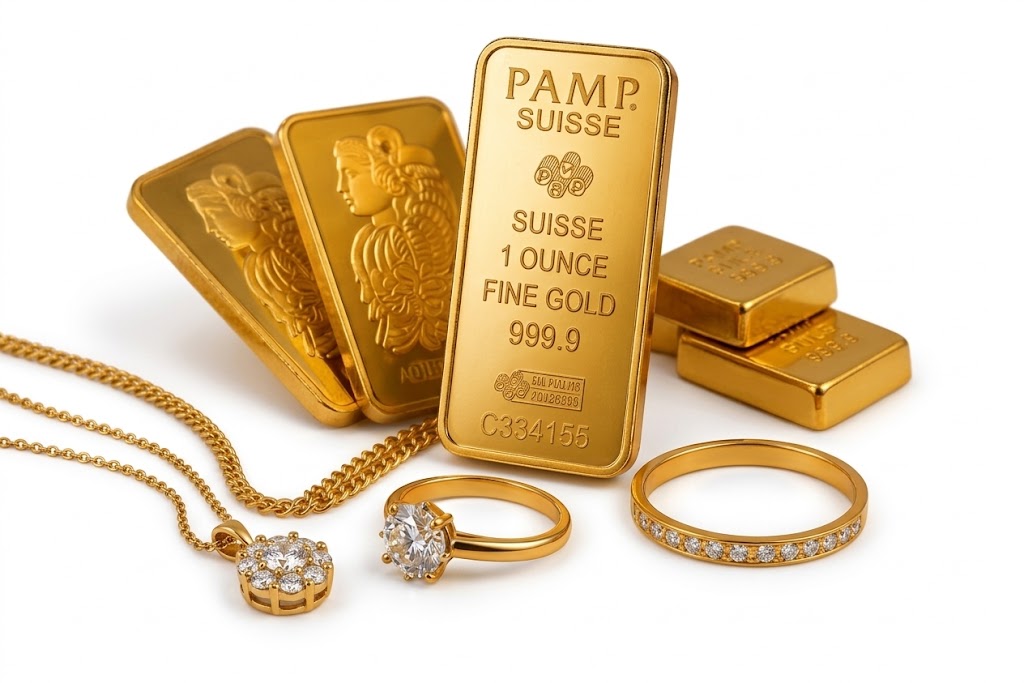 We Buy & Sell Gold Bars & Jewellery